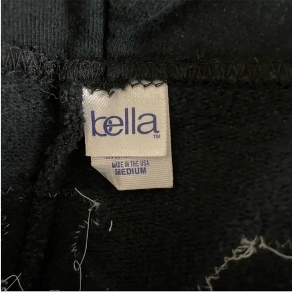 Bella - vintage Gamma Phi Beta black drawstring sweatpants. - Picture 5 of 7